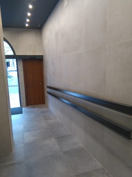 Reforma portal Plaza Campinos Begoña Gijón