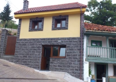 Legalización – rehabilitación cuadra pajar para viv. unif. en Castañeo del Monte Santo Adriano (Asturias)