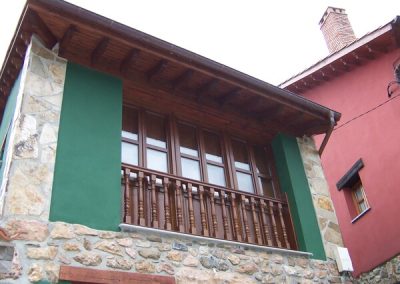 Rehabilitación vivienda unifamiliar adosada Traslavilla Proaza (Asturias)
