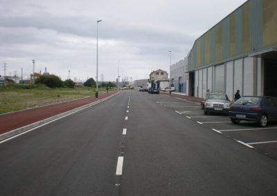 Dirección urbanización Travesía de la Industria, Avilés (Asturias)