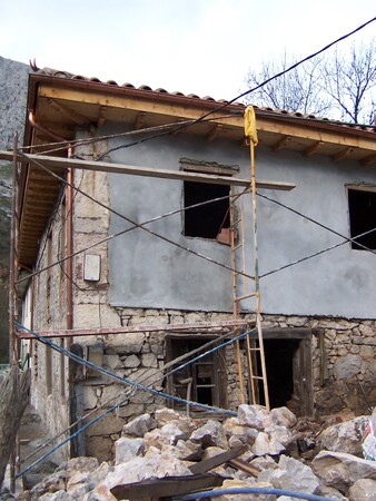 Rehabilitación casa-cuadra casa de aldea Entrago Teverga