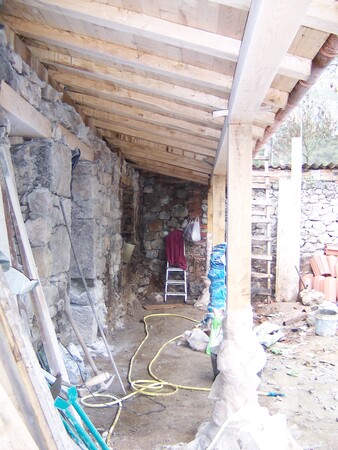 Rehabilitación casa-cuadra casa de aldea Entrago Teverga