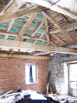 Rehabilitación casa-cuadra casa de aldea Entrago Teverga