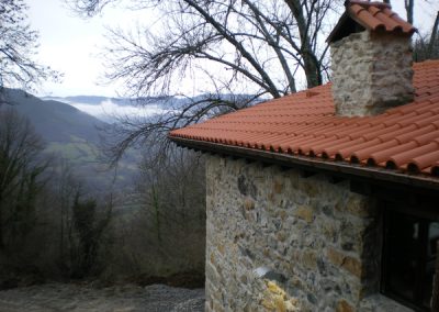 Rehabilitación y cambio de uso de cabaña para vivienda unifamiliar en Fresnedo, Teverga (Asturias)