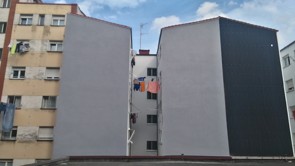 Rehabilitación fachadas de patio interior y fachadas traseras de edif. de viv. José Martí 15, Gijón