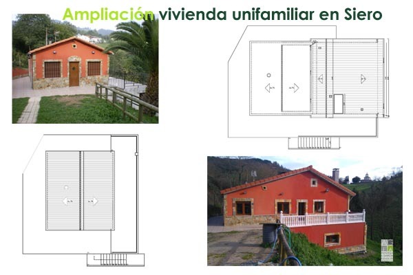 Ampliación de vivienda unifamiliar Siero (Asturias)